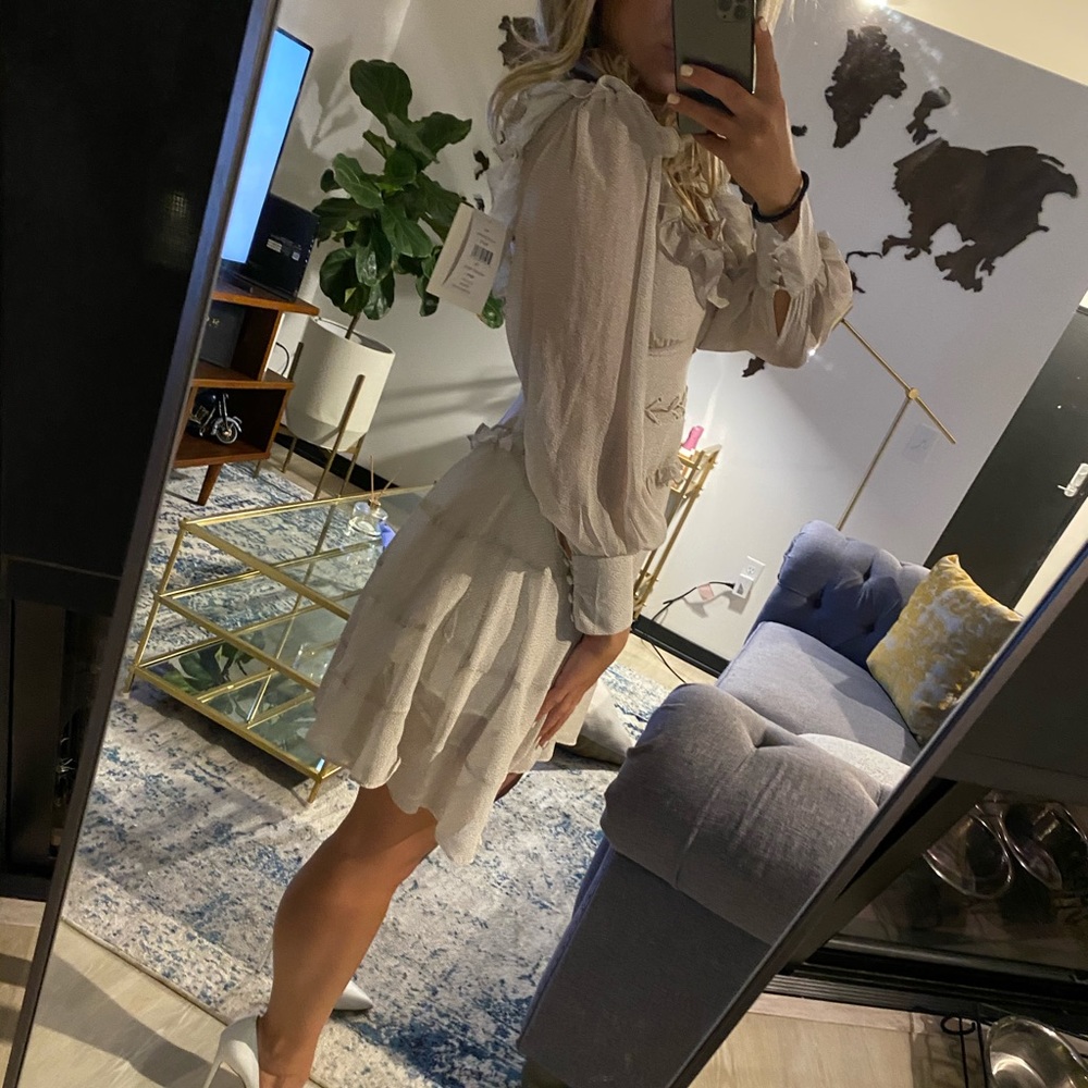 Avantlook ruffle dress